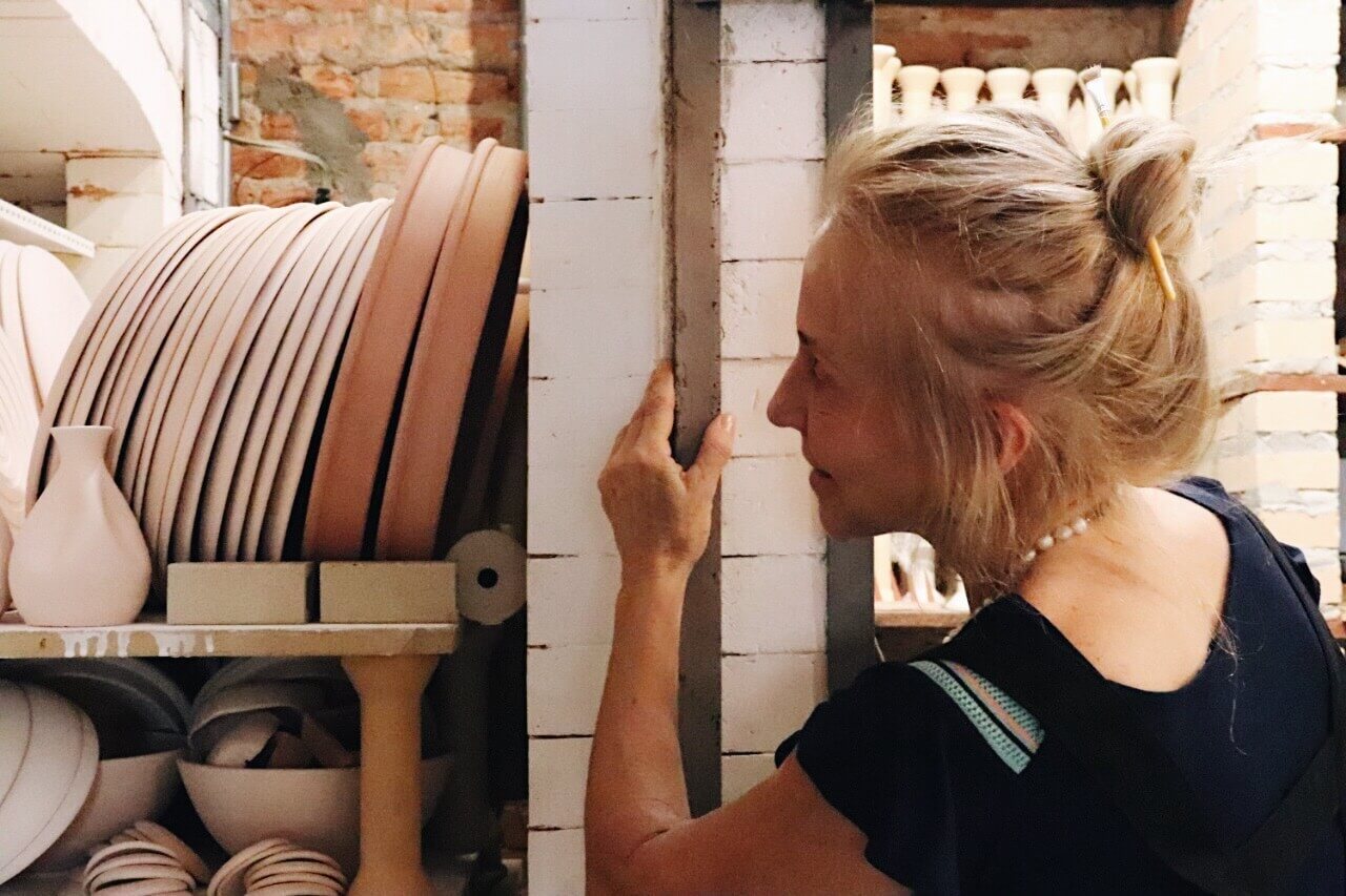 Processo de Queima de estoque de peça de cerâmica